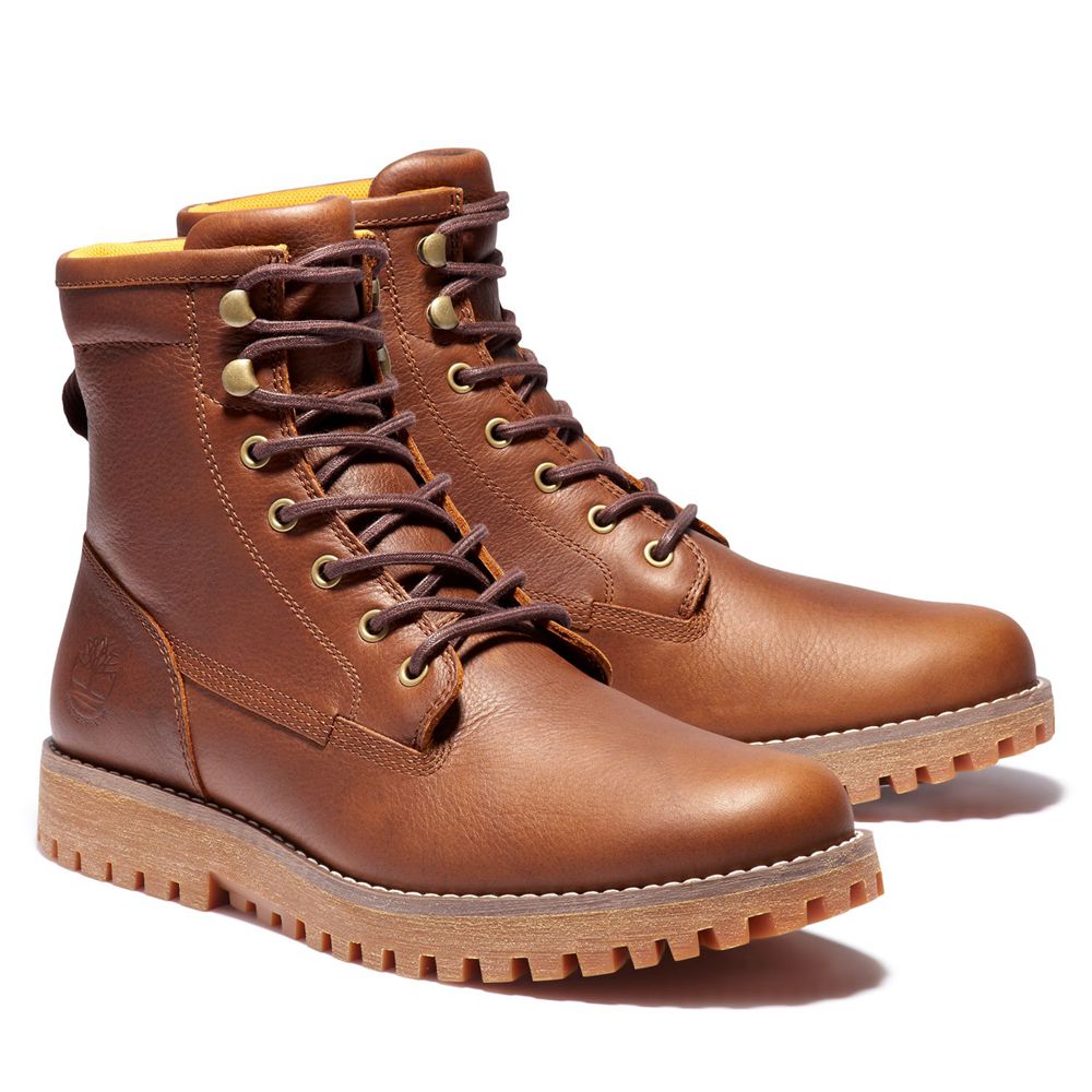 Timberland Μποτες Χιονιού Ανδρικα Καφε - Jackson\'s Landing Waterproof - Greece 9517438-XC